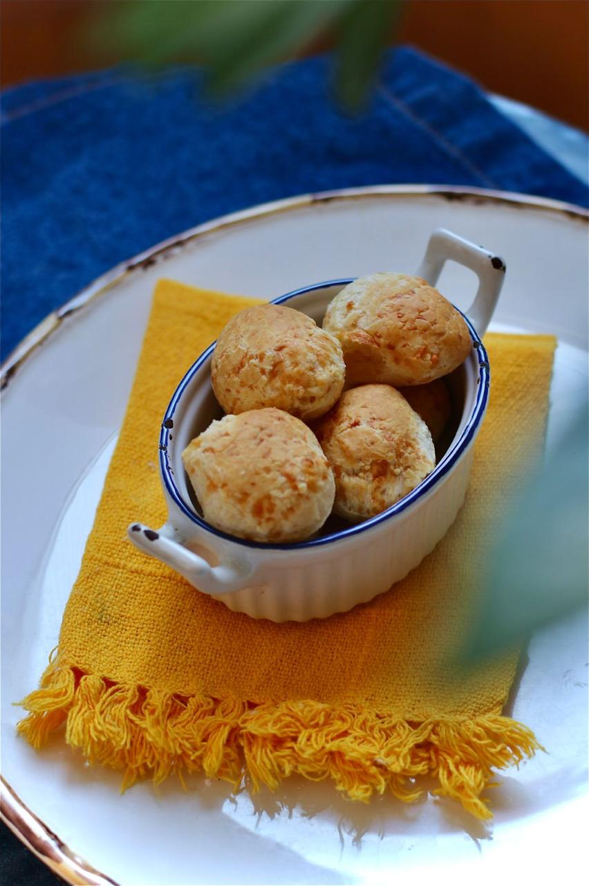 Pães de queijo artesanais