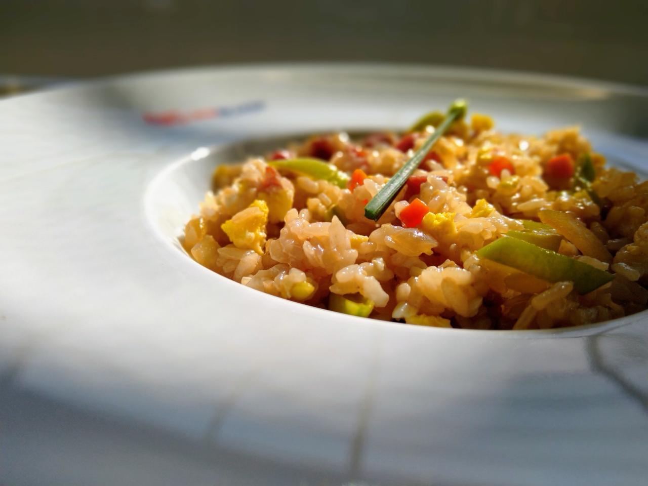 Arroz colorido